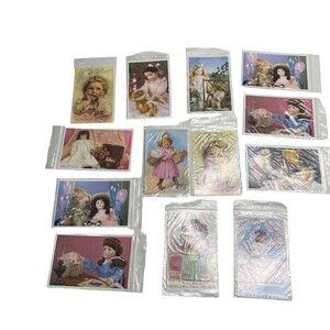 Vintage Doll Postcards House of Birch and Gallery Graphics